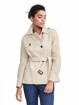 Banana Republic Cropped Trench