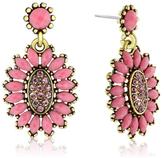 Thumbnail for your product : Passiana Pink Crystal Earring