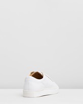 Thumbnail for your product : Double Oak Mills - White Low-Tops - Meadows Leather Sneakers - Size 6 at The Iconic