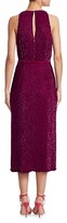 Thumbnail for your product : retrofete Tilly Sequin Tie-Sash Midi Dress