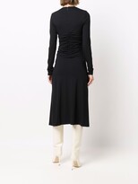 Thumbnail for your product : Pinko Ruched Bodice Midi Dress