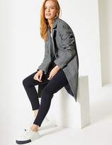 Thumbnail for your product : Marks and Spencer PETITE Wool Blend Checked Coat