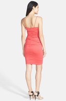 Thumbnail for your product : Nicole Miller Ruched Metallic Sheath Dress