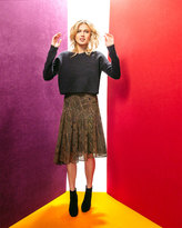 Thumbnail for your product : Nanette Lepore Ribbed Knit Boxy Pullover