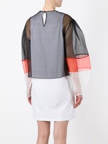 Thumbnail for your product : MSGM Sheer Panel Tank Dress
