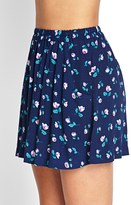 Thumbnail for your product : Forever 21 Blooming Floral Skater Skirt