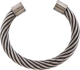 Thumbnail for your product : Goti Silver Twisted Cuff
