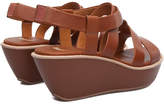 Thumbnail for your product : Camper Damas Leather Wedge Sandal