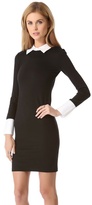 Thumbnail for your product : Alice + Olivia Courtnee Combo Cuff Dress