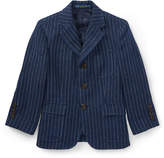 Thumbnail for your product : Ralph Lauren Childrenswear Linen Princeton Pinstripe Blazer, Size 4-7