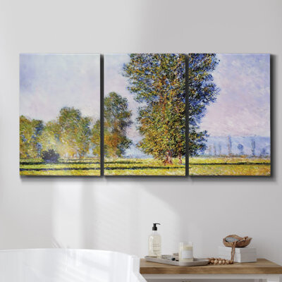 Wildon Home Technical Flight V On Canvas 3 Pieces Print