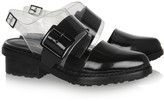 Thumbnail for your product : 3.1 Phillip Lim Cristobal patent-leather and PVC slingback flats