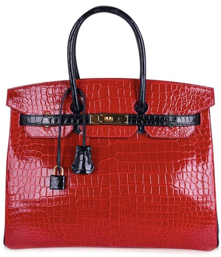 Hermes Crocodile Handbags | ShopStyle