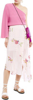 Thumbnail for your product : Preen Line Kalifa Asymmetric Floral-print Crepe De Chine Midi Wrap Skirt