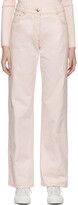 Thumbnail for your product : Nina Ricci Pink High-Rise Jeans