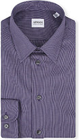 Thumbnail for your product : Armani Collezioni Gingham modern-fit single-cuff shirt