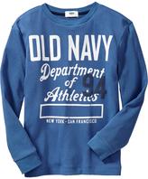 Thumbnail for your product : Old Navy Boys Long-Sleeved Waffle-Knit Tees