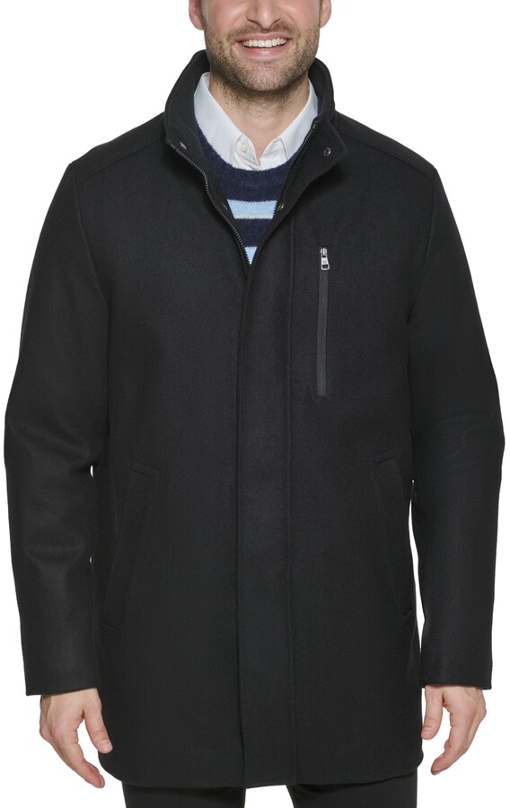 Calvin Klein Men's Classic Wool Overcoat, Created for Macy's