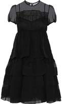 Thumbnail for your product : Rochas Tiered Ruffled Silk-organza Dress