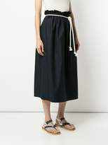 Thumbnail for your product : Atlantique Ascoli drawstring waist skirt