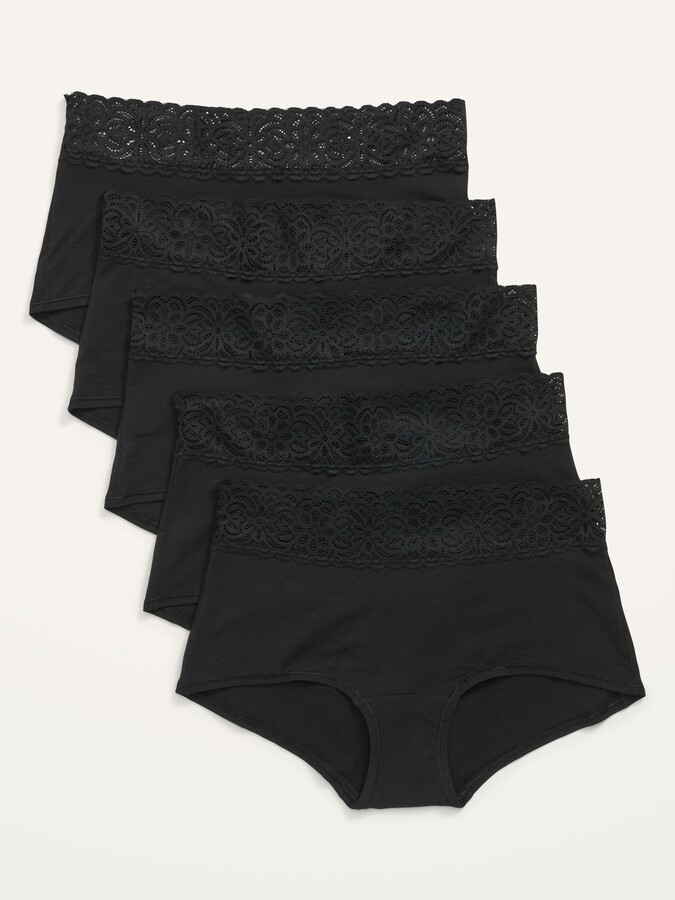 Old Navy Supima® Cotton-Blend Lace-Trim Boys'hort Underwear 5