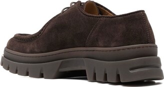 Henderson Baracco Lace-Up Suede Shoes