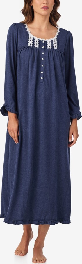 Eileen West Women's Long Sleeve Ballet Nightgown