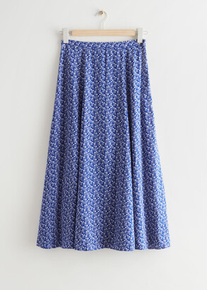 And other stories Printed Maxi Skirt