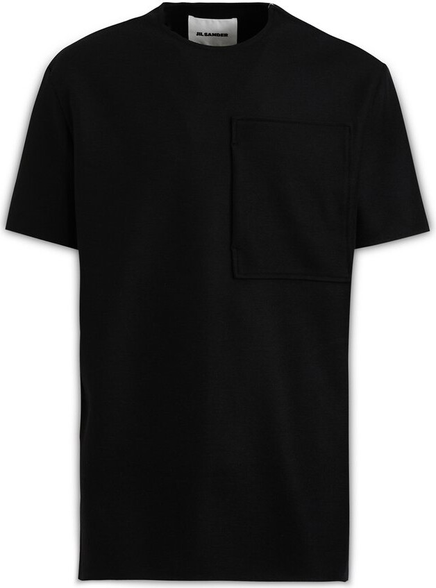 Jil Sander Zip-Detailed Crewneck T-Shirt