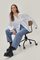 Thumbnail for your product : Nasty Gal Womens Faded Oversized Wide Leg Jeans