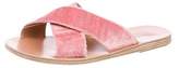 Thumbnail for your product : Ancient Greek Sandals Velvet Slide Sandals