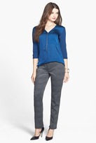 Thumbnail for your product : Vince Camuto Glen Plaid Ponte Ankle Trousers (Regular & Petite)