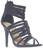 Thumbnail for your product : Arden B Multi-Strap Faux Suede Heels