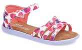 Thumbnail for your product : Toms 'Youth - Water Dot' Sandal (Toddler, Little Kid & Big Kid)