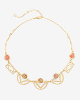 Thumbnail for your product : White House Black Market Pink Jasper Short Geometric Necklace