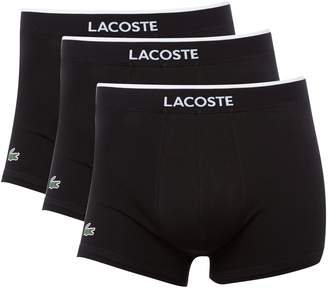 Lacoste Men's 3 Pack Colours Trunks