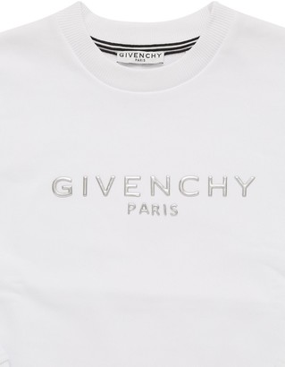 Givenchy Cotton Sweatshirt W/ Logo