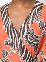 Thumbnail for your product : Diane von Furstenberg Floral-Print Midi Wrap Dress