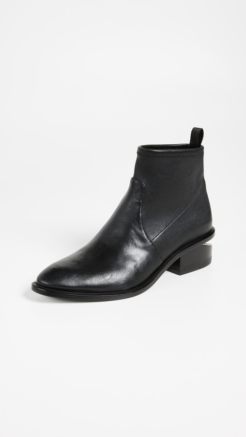 alexander wang kori stretch booties