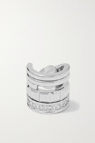 Thumbnail for your product : Boucheron Quatre Radiant Edition 18-karat White Gold Diamond Single Clip Earring - one size