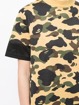 Thumbnail for your product : A Bathing Ape camouflage print T-shirt dress