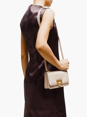 Bottega Veneta The Classic Mini Leather Shoulder Bag - Beige