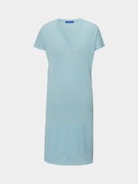 Thumbnail for your product : Winser London V-Neck Linen T-Shirt Dress