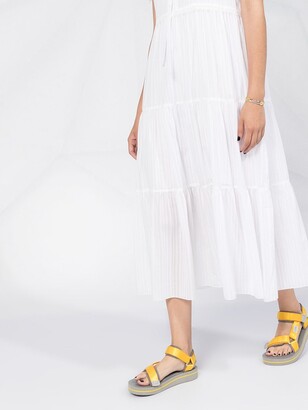 See by Chloe Lace-Detail Midi Dress