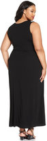 Thumbnail for your product : Love Squared Plus Size Sleeveless Lace Maxi Dress
