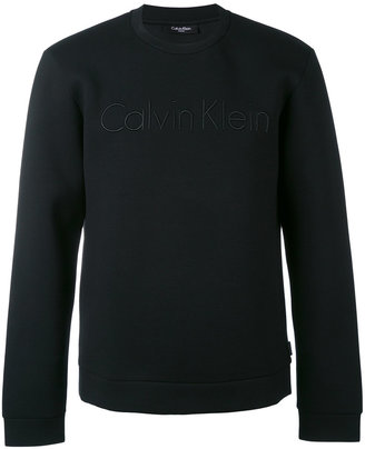 Calvin Klein logo sweatshirt - men - Cotton/Spandex/Elastane/Lyocell/Viscose - M