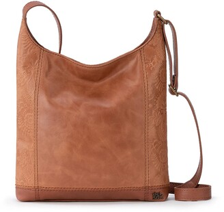 Details about   NWT Sak Ventura Leather Crossbody Shoulder Bag Clutch Cream Light Brown $139