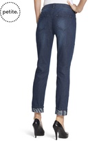 Thumbnail for your product : Chico's Petite Platinum Denim Zebra Cuff Ankle Jeans