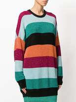 Thumbnail for your product : Laneus striped sweater dress
