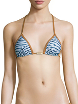 Thumbnail for your product : Vix Paula Hermanny Dune Piping Tri Bikini Top